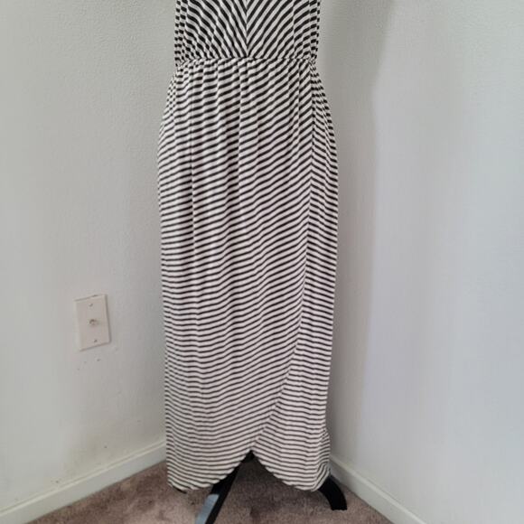 BDG Striped Midi Dress Made in USA Strappy Size Medium Beachy Coastal‎ Casual - Picture 6 of 8